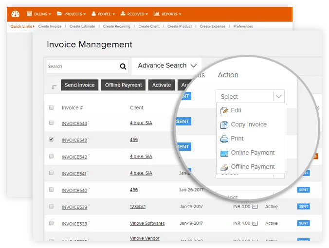 invoice management