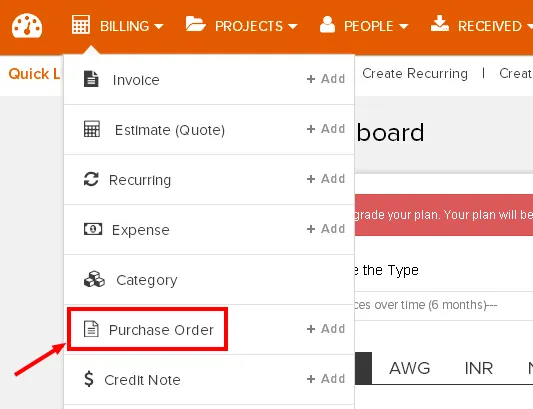 purchase order management