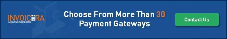 Intergrate 30+ payment gateways with Invoicera Online payment system