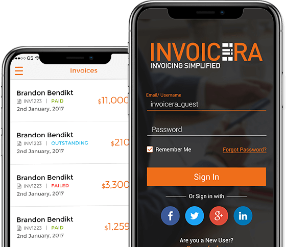 mobile invoice