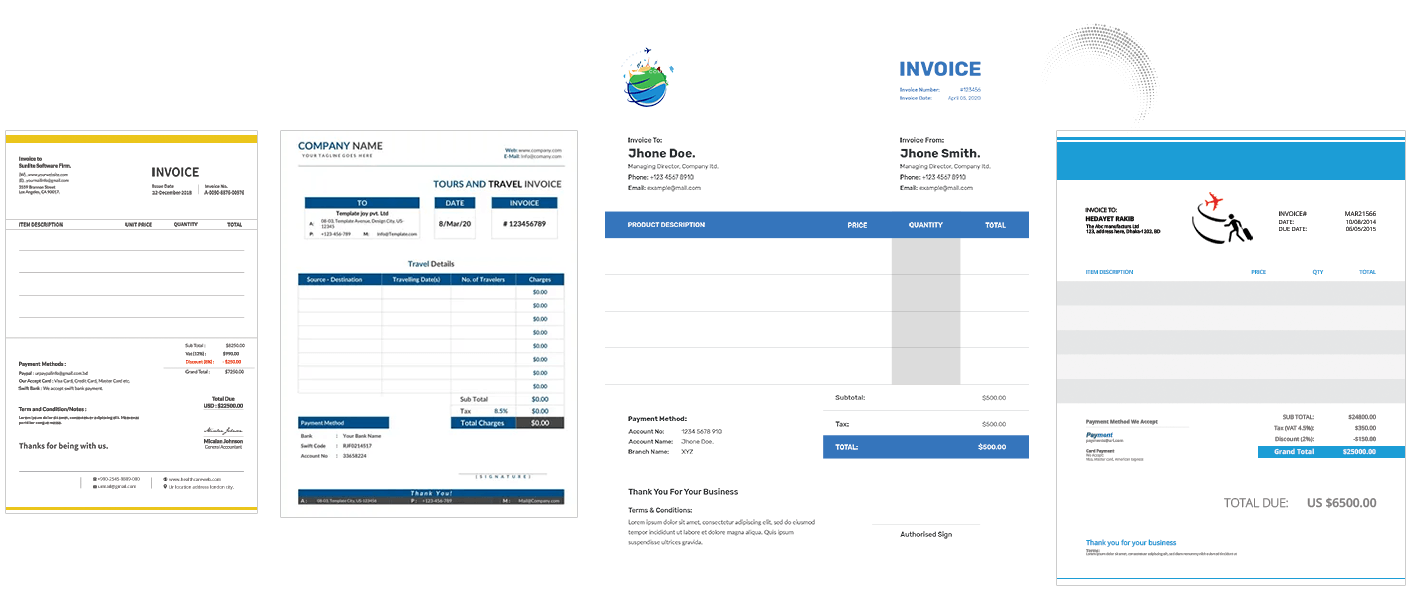 travel agency billing software