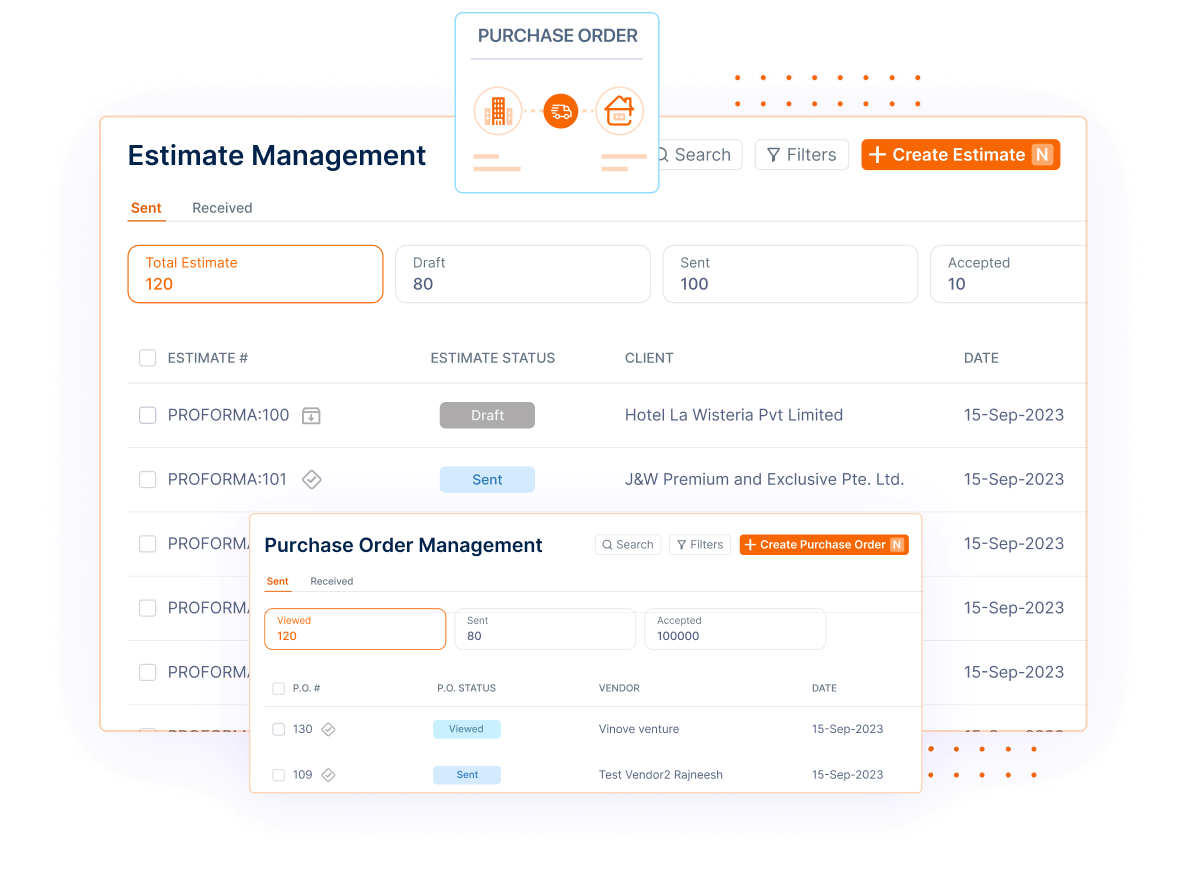 Copy an estimate to a purchase order in Seconds With Invoice The Best Online Billing Software